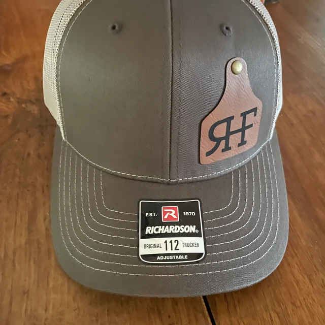 Custom Cattle tag Hat