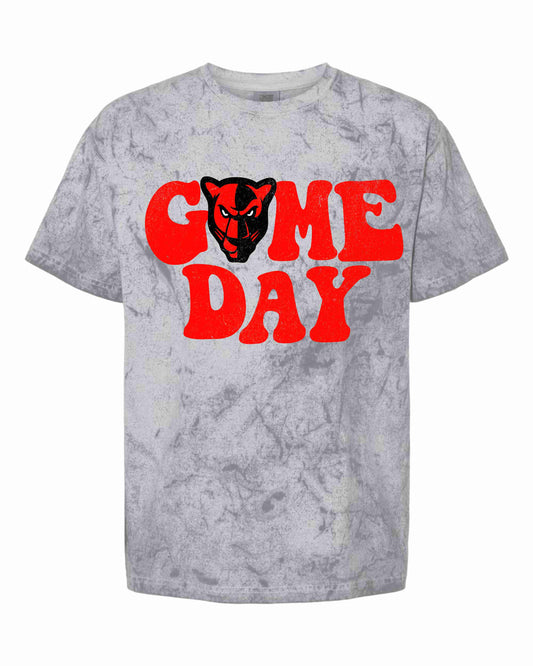 Game Day Panther Mascot - Grey ColorBlast