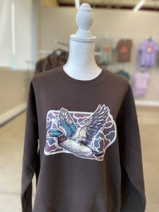 Camo Mallard Sweatshirt