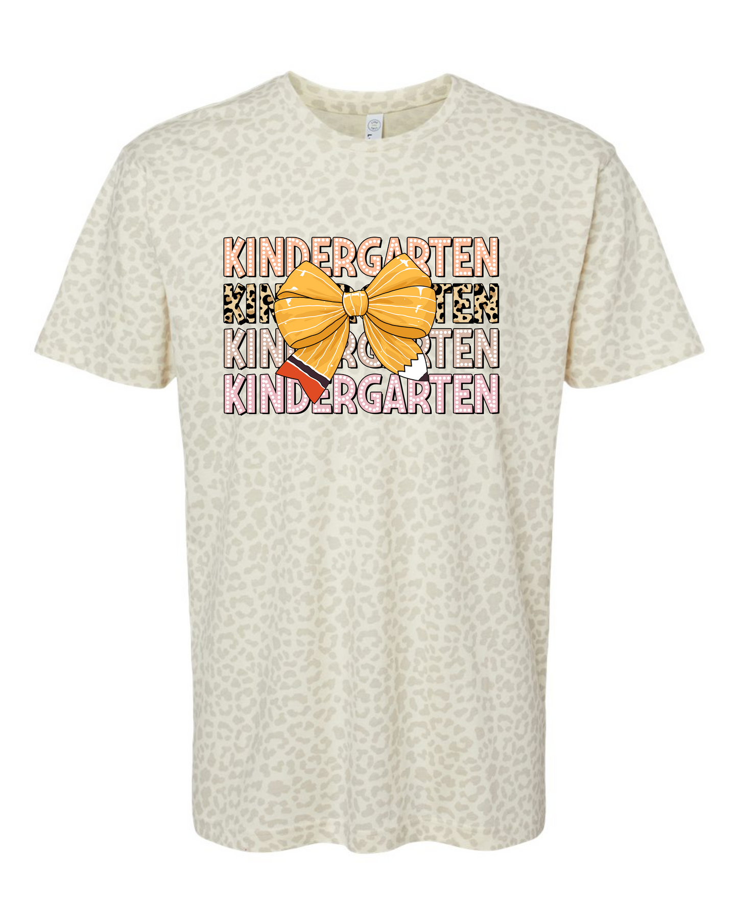 Tan Leopard Grade Level Shirts