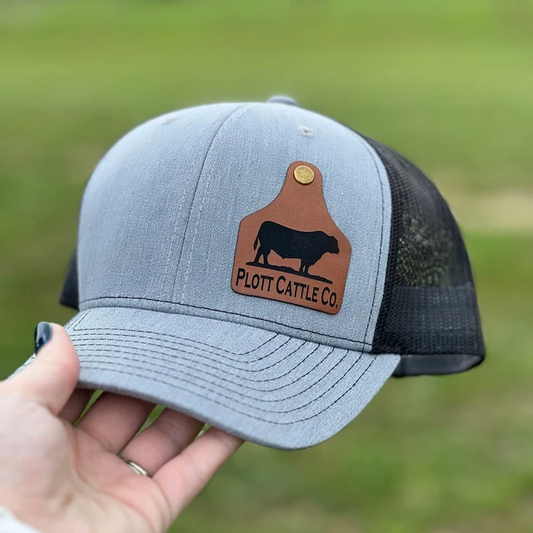 Custom Cattle tag Hat