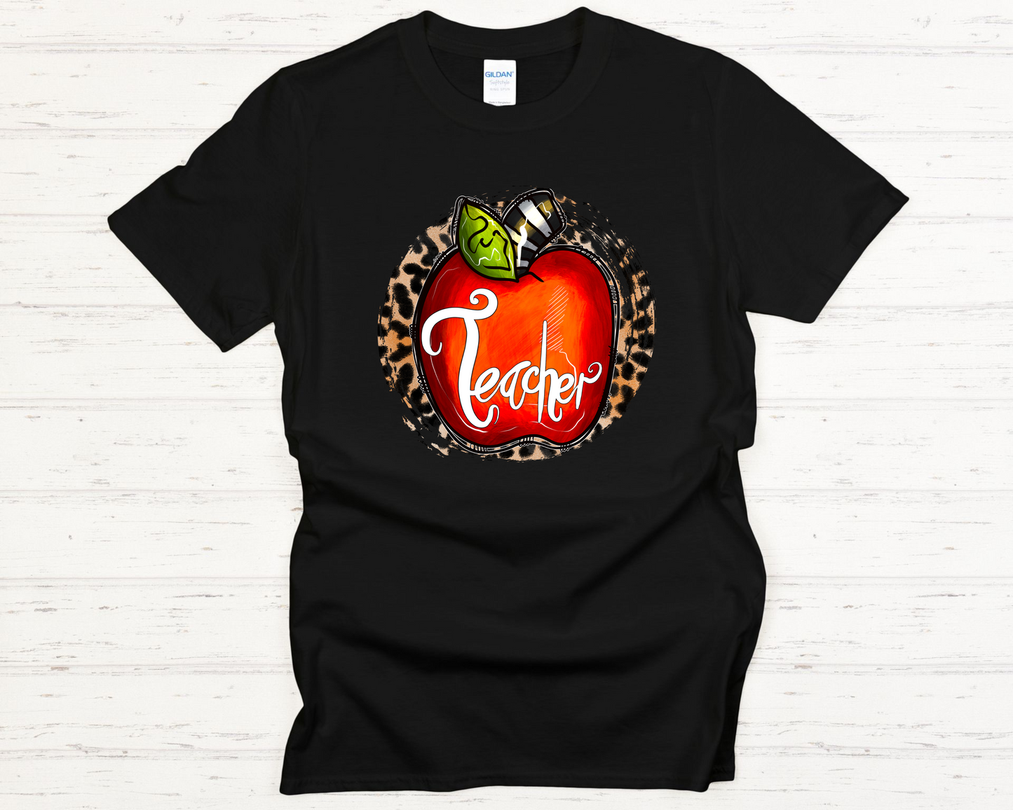 Lepoard Teacher Apple