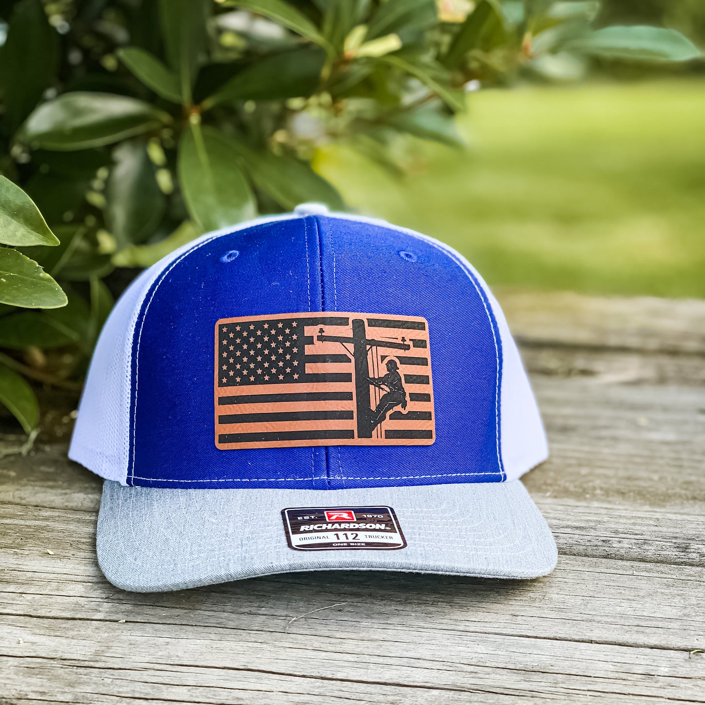 Lineman American Flag Hat