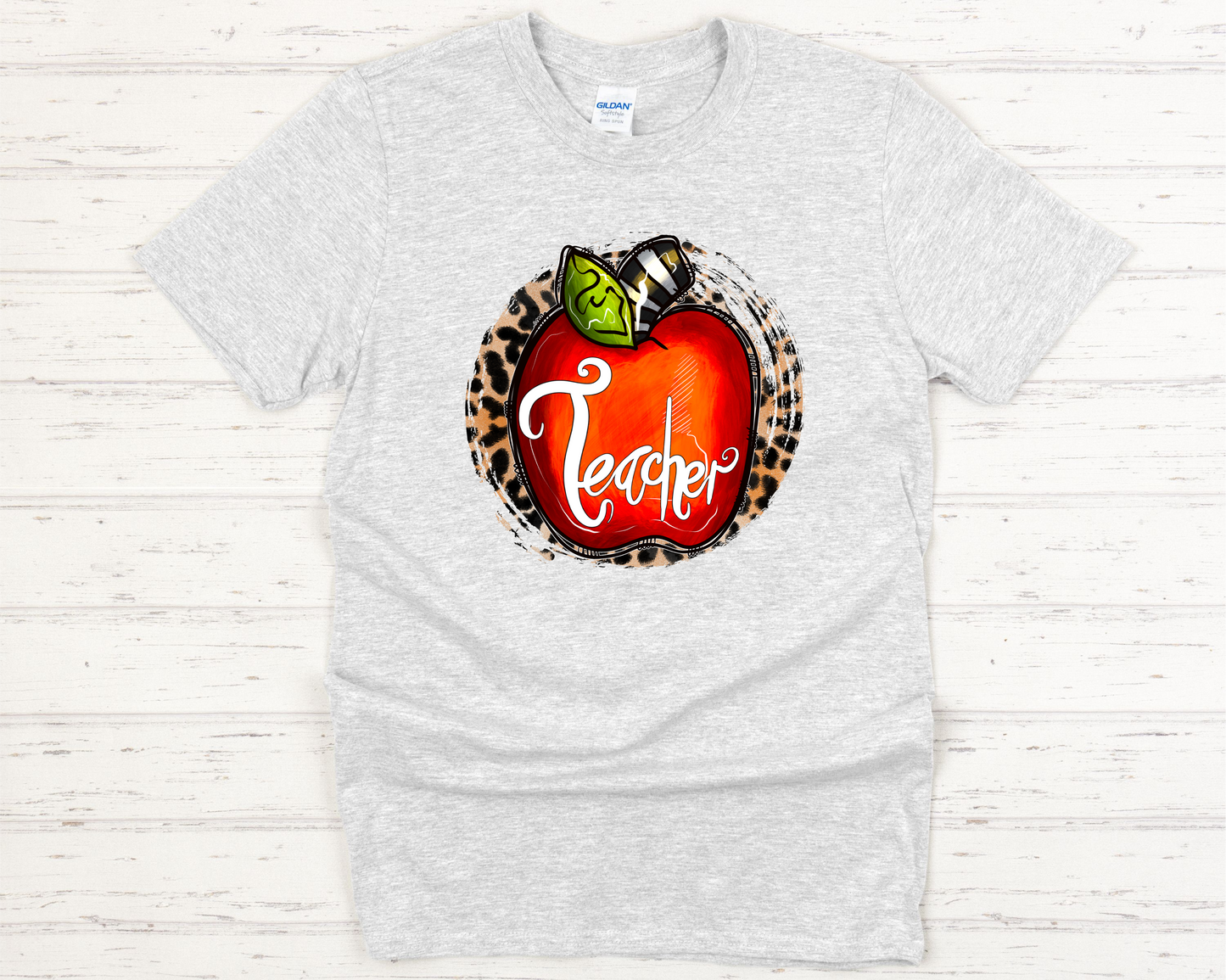 Lepoard Teacher Apple